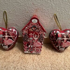 collectable Heidel Christmas tin containers 2025